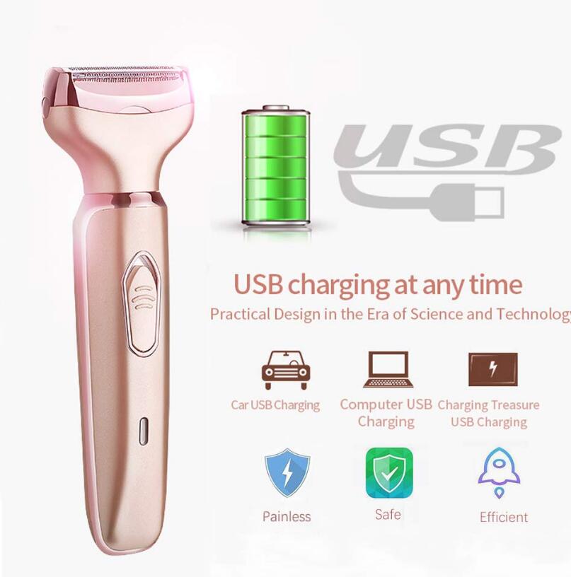 SONAXPRO Electric Epilator Multi-Function Shaving And Hair Removal 2-In-1 Private Whole Body Lady Shaving Instrument