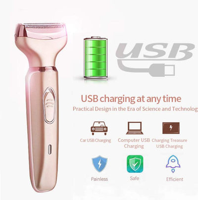 SONAXPRO Electric Epilator Multi-Function Shaving And Hair Removal 2-In-1 Private Whole Body Lady Shaving Instrument