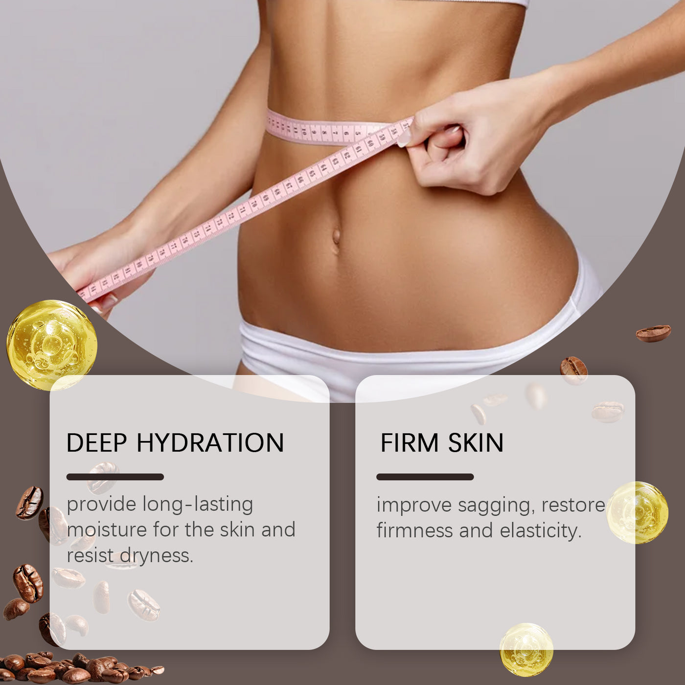 Firming Body Cream, Gentle Nourishing Skin Light Daily Massage Treatment For The Whole Body Beauty Cream