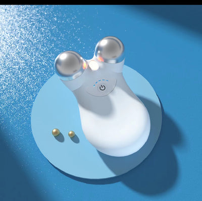 Face Micro Current Household Beauty Instrument Micro Current Second-Generation Beauty Instrument Roller Instrument 3D Lifting And Tightening Facial Beauty Instrument