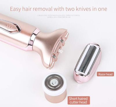 SONAXPRO Electric Epilator Multi-Function Shaving And Hair Removal 2-In-1 Private Whole Body Lady Shaving Instrument