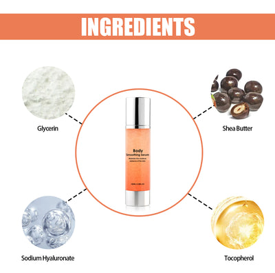 Smooth Body Beauty Serum, Moisturizing And Brightening Skin Care Solution
