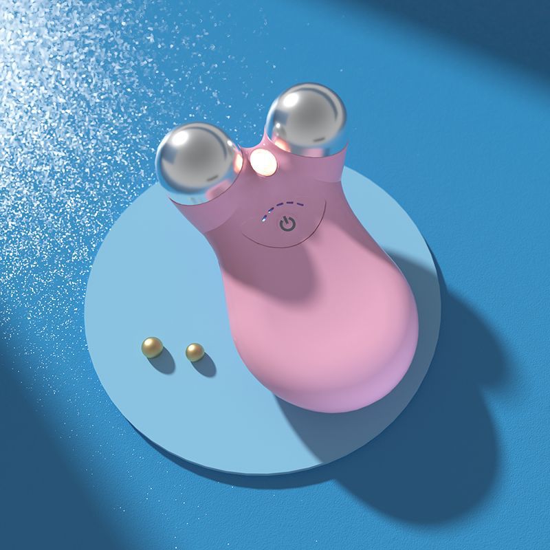 Face Micro Current Household Beauty Instrument Micro Current Second-Generation Beauty Instrument Roller Instrument 3D Lifting And Tightening Facial Beauty Instrument