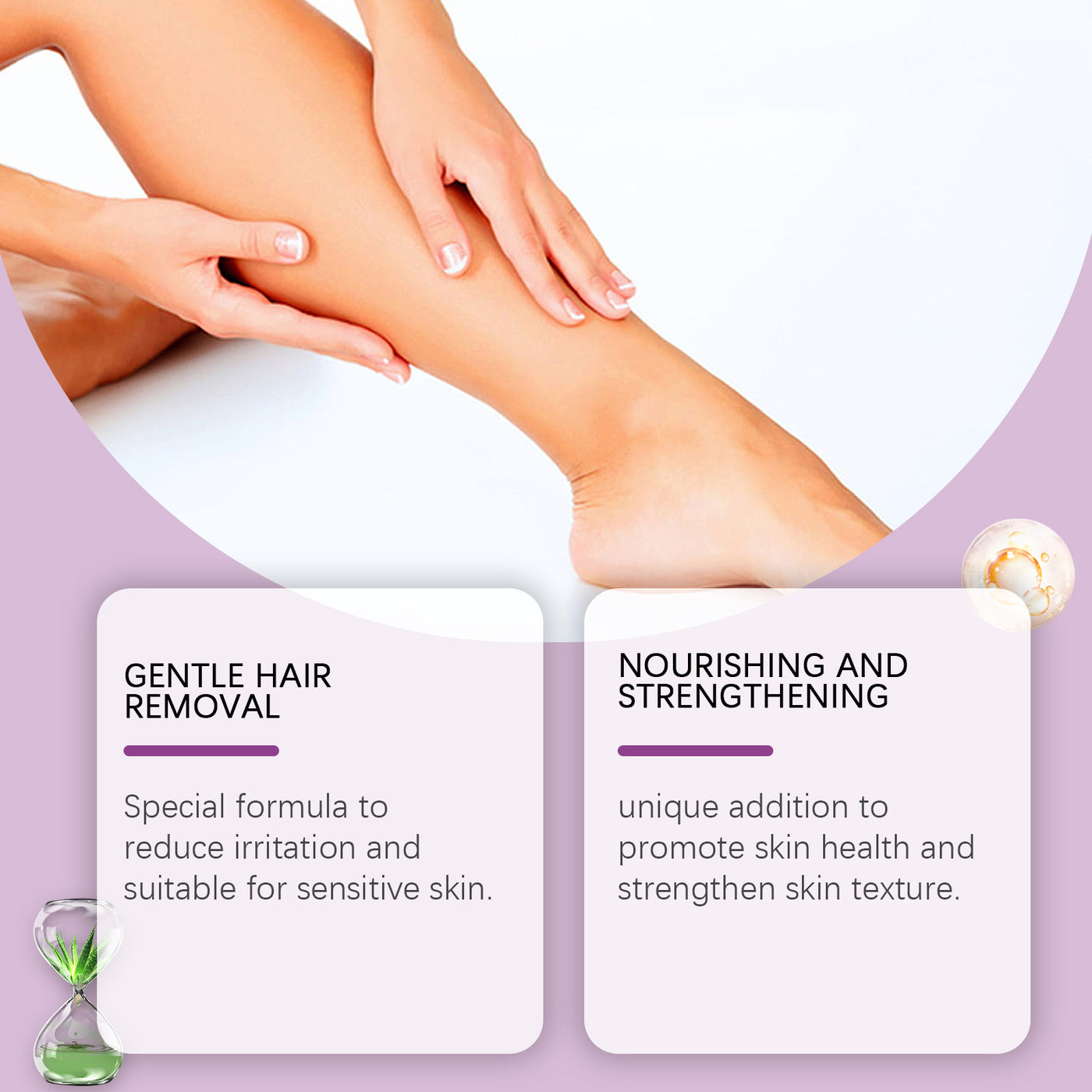 Body Hair Removal Mousse For Gentle Underarm Hair Removal Smooth Smooth Skin Clean And Refreshing Hair Removal